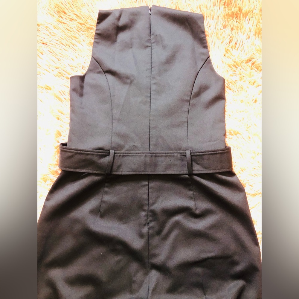 Theory Woman Anieksa Crepe Jumpsuit Black . Size 8 - Picture 5 of 10